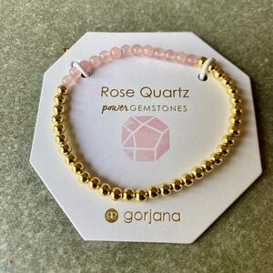 Gorjana Rose Quartz Bracelet